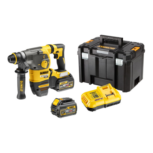 Marteau combiné à batterie DEWALT SDS-plus 54V DCH323T2-QW