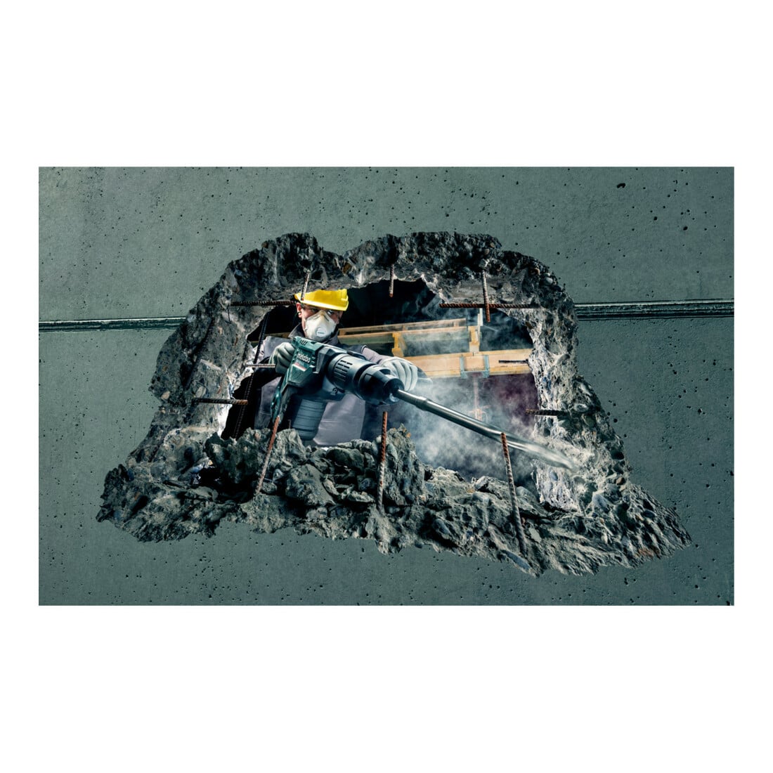 Marteau combiné KHEV 8-45 BL metabo, Coffret