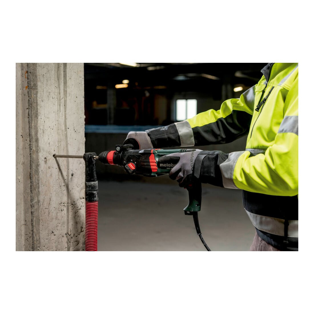 Marteau combiné Metabo KHE 2645 Qavec mandrin interchangeable Metabo Quick ; coffret plastique