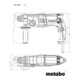 Marteau combiné Metabo KHE 2645Coffret plastique-4