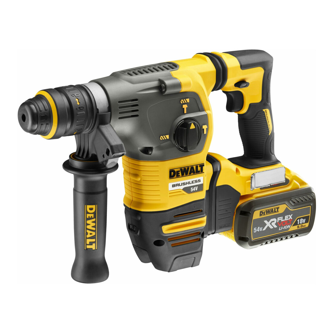 Marteau combiné sans fil DEWALT Flexvolt SDS-plus, 54V DCH334X2-QW