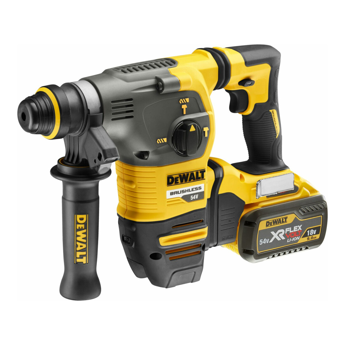 Marteau combiné sans fil DEWALT SDS-plus 54V DCH333X2-QW