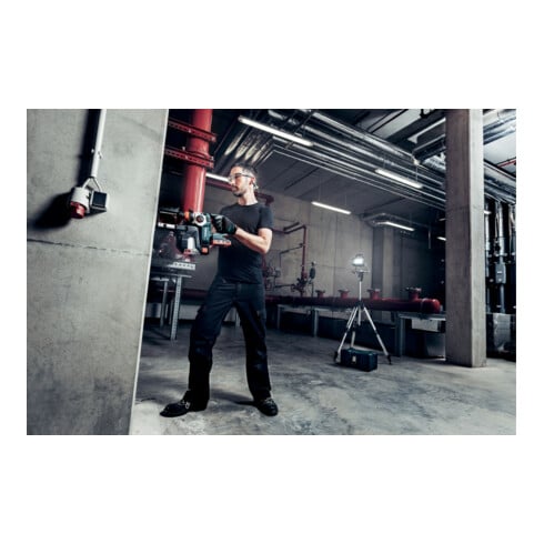 Marteau combiné sans fil KHA 18 LTX BL 24 Quick metabo, avec mandrin de rechange rapide Quick de Metabo