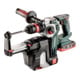 Marteau combiné sans fil KHA 18 LTX BL 24 Quick Set ISA metabo, avec aspiration de la poussière intégrée et mandrin de rechange Metabo Quick, Coffret, 18V 1x5.5Ah /1x3.5AhLiHD + ASC 30-36 V-1