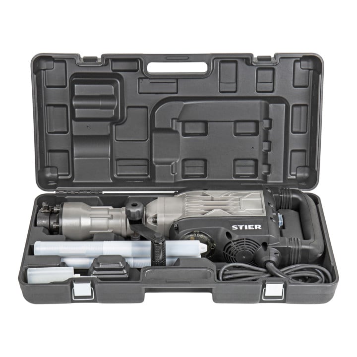 Marteau de démolition STIER SAH-2000 1 700 W 50 J 2 000 coups/minute
