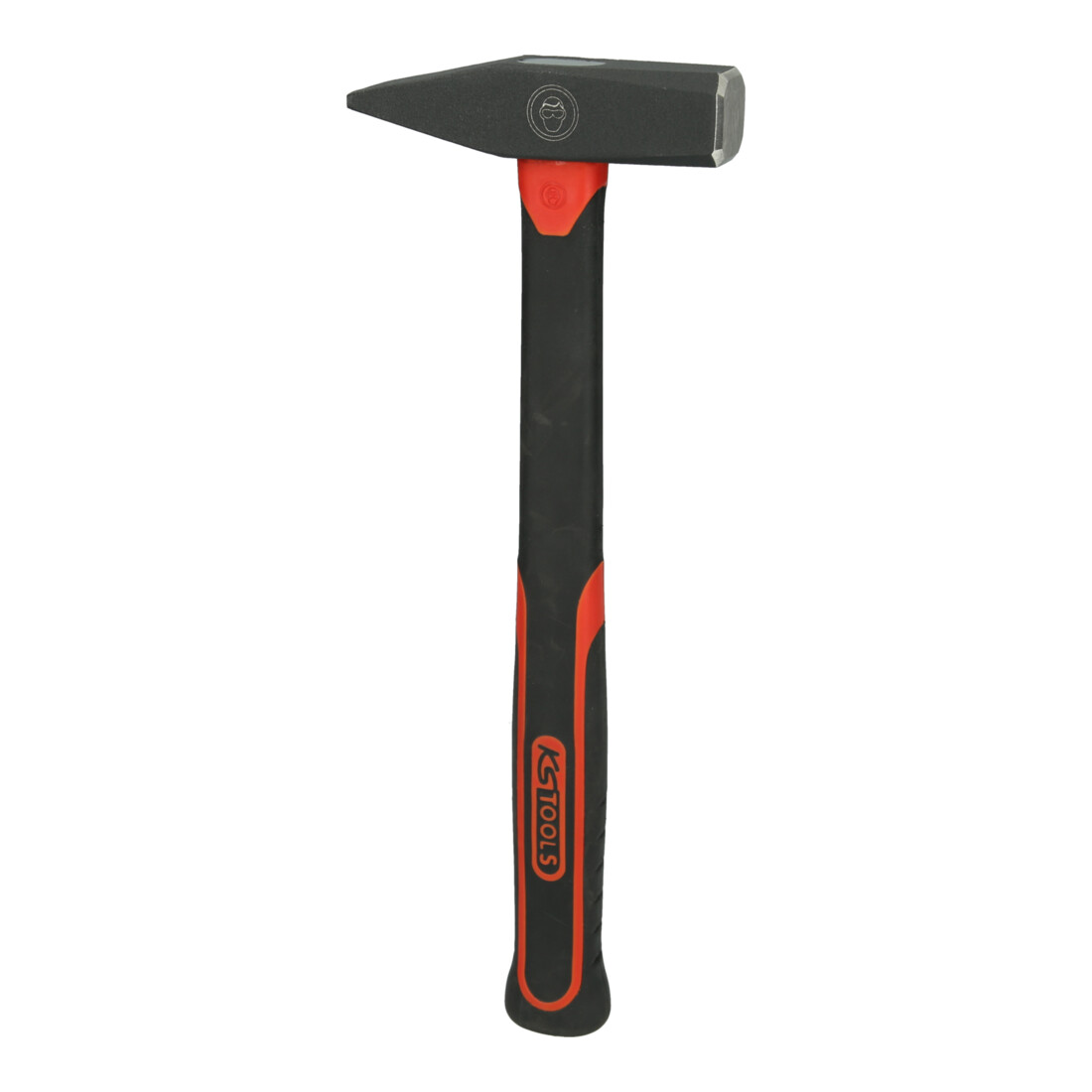 Marteau d'ingénieur de KS Tools avec manche en fibre de verre, 400g