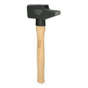 Marteau d'ingénieur de KS Tools, manche en frêne, style français, 2000g-3