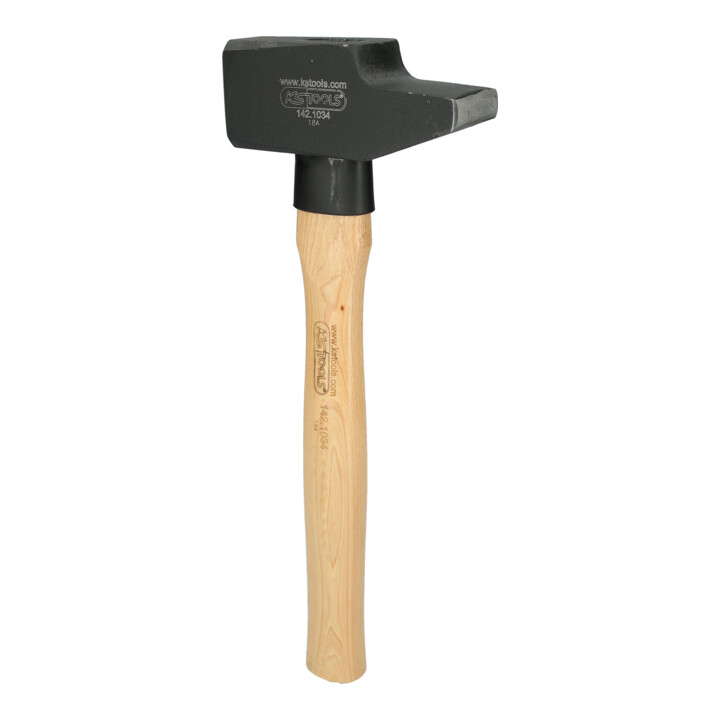 Marteau d'ingénieur de KS Tools, manche en frêne, style français, 2000g
