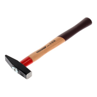 Marteau de serrurier Gedore avec manche en hickory, avec protection de manche