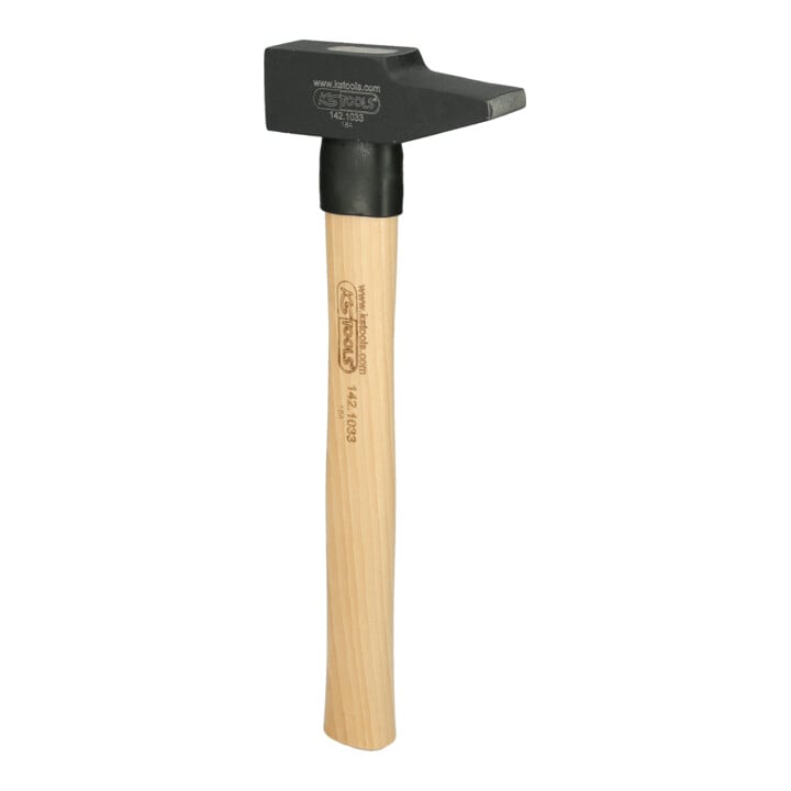 Marteau d'ingénieur KS Tools, manche en frêne, style français, 500g