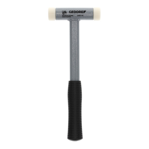 Massette antirebond Gedore 248ST, avec manche en tube d'acier