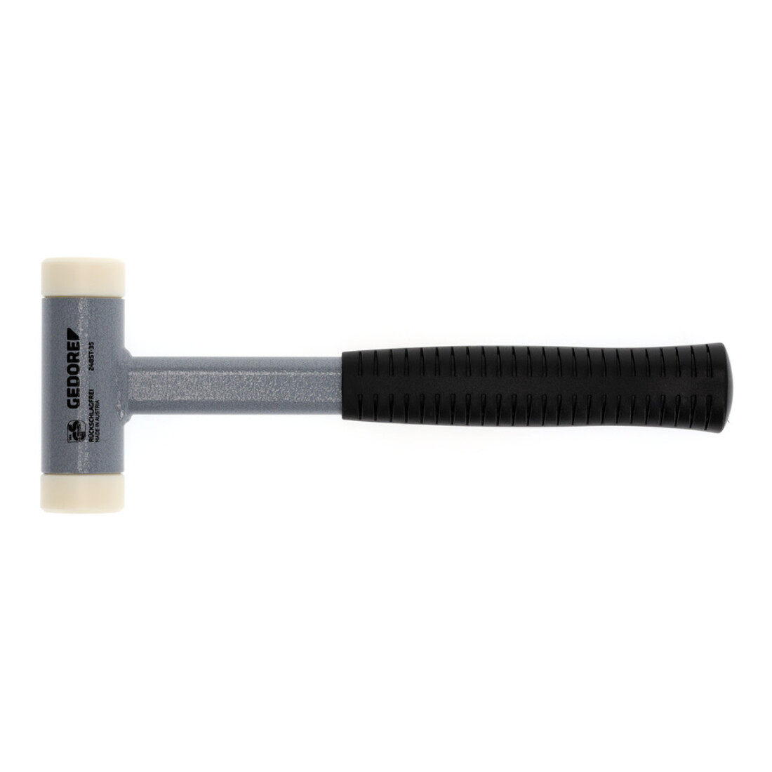 Massette antirebond Gedore 248ST, avec manche en tube d'acier