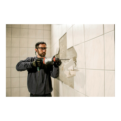 Marteau multifonction Metabo UHEV 2860-2 Quick Set avec jeu de forets et de burins SDS-plus (10 pièces) ; metaBOX 145 L