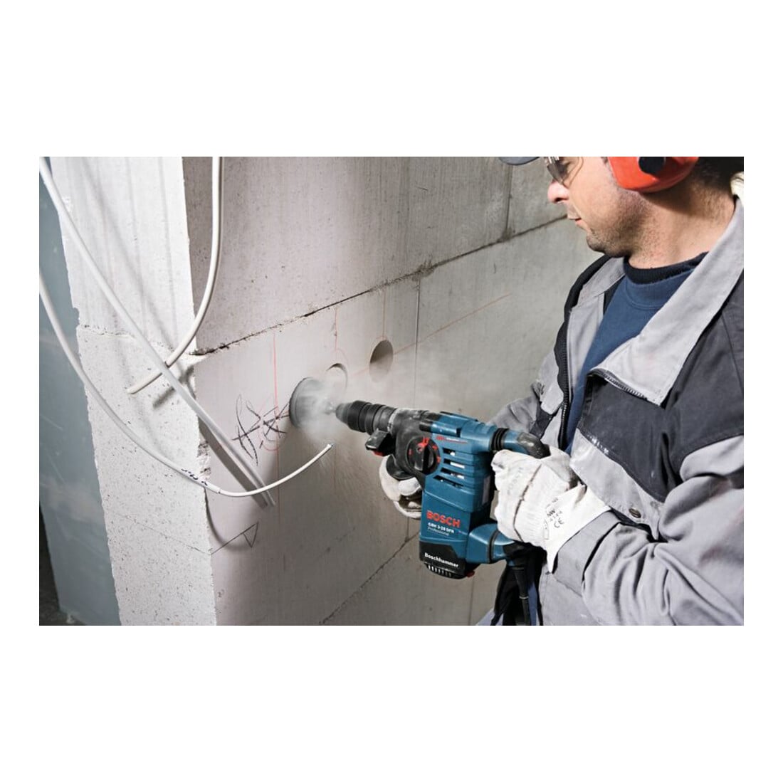 Marteau perforateur Bosch avec SDS plus GBH 3-28 DFR Mallette Craftsman