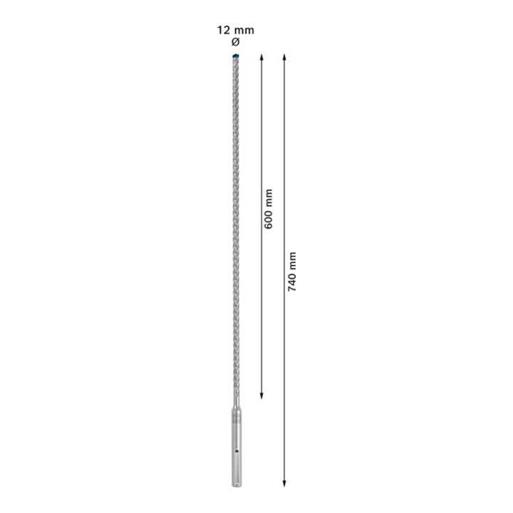 Marteau perforateur Bosch Expert SDS max-8X, 12 x 600 x 740 mm