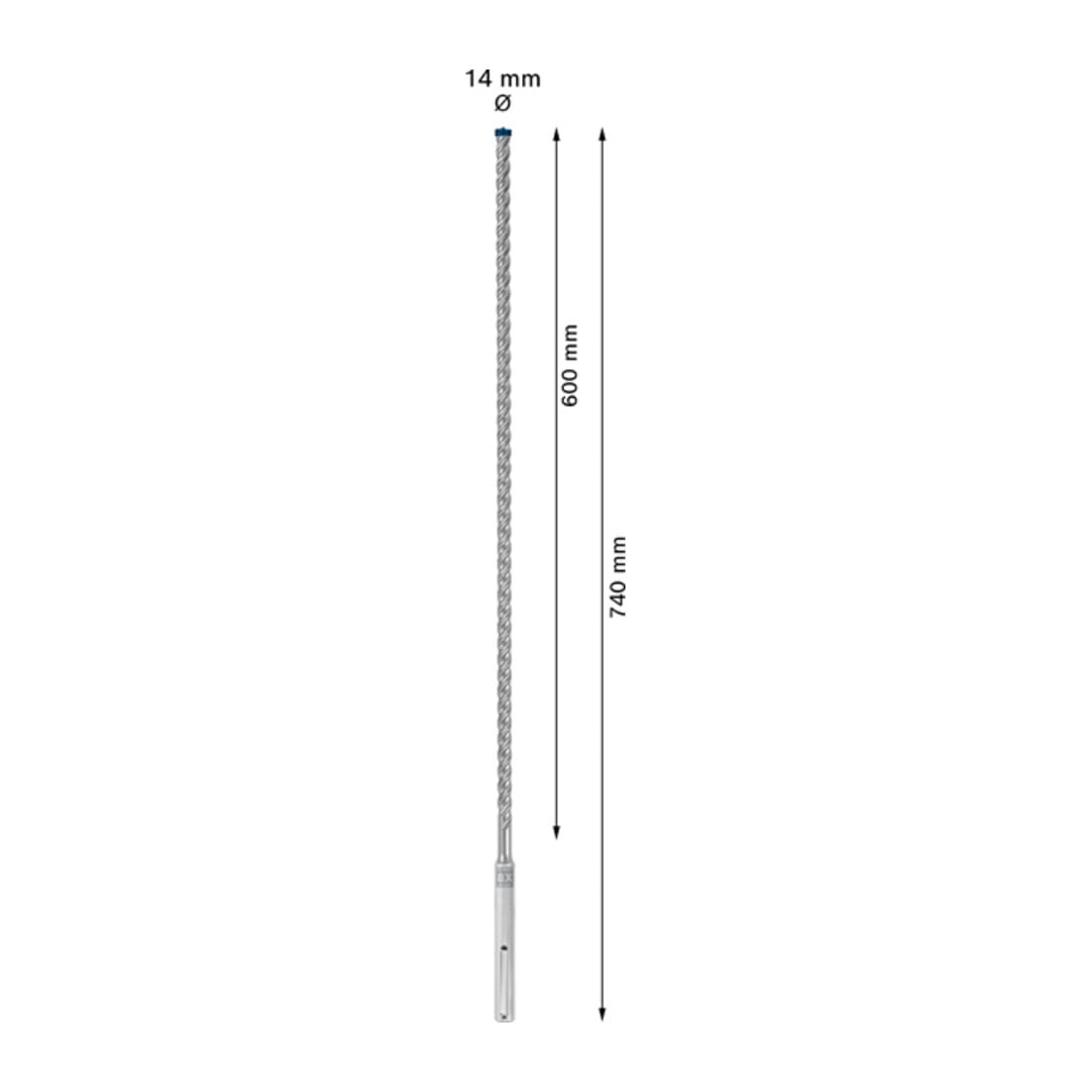 Marteau perforateur Bosch Expert SDS max-8X, 14 x 600 x 740 mm