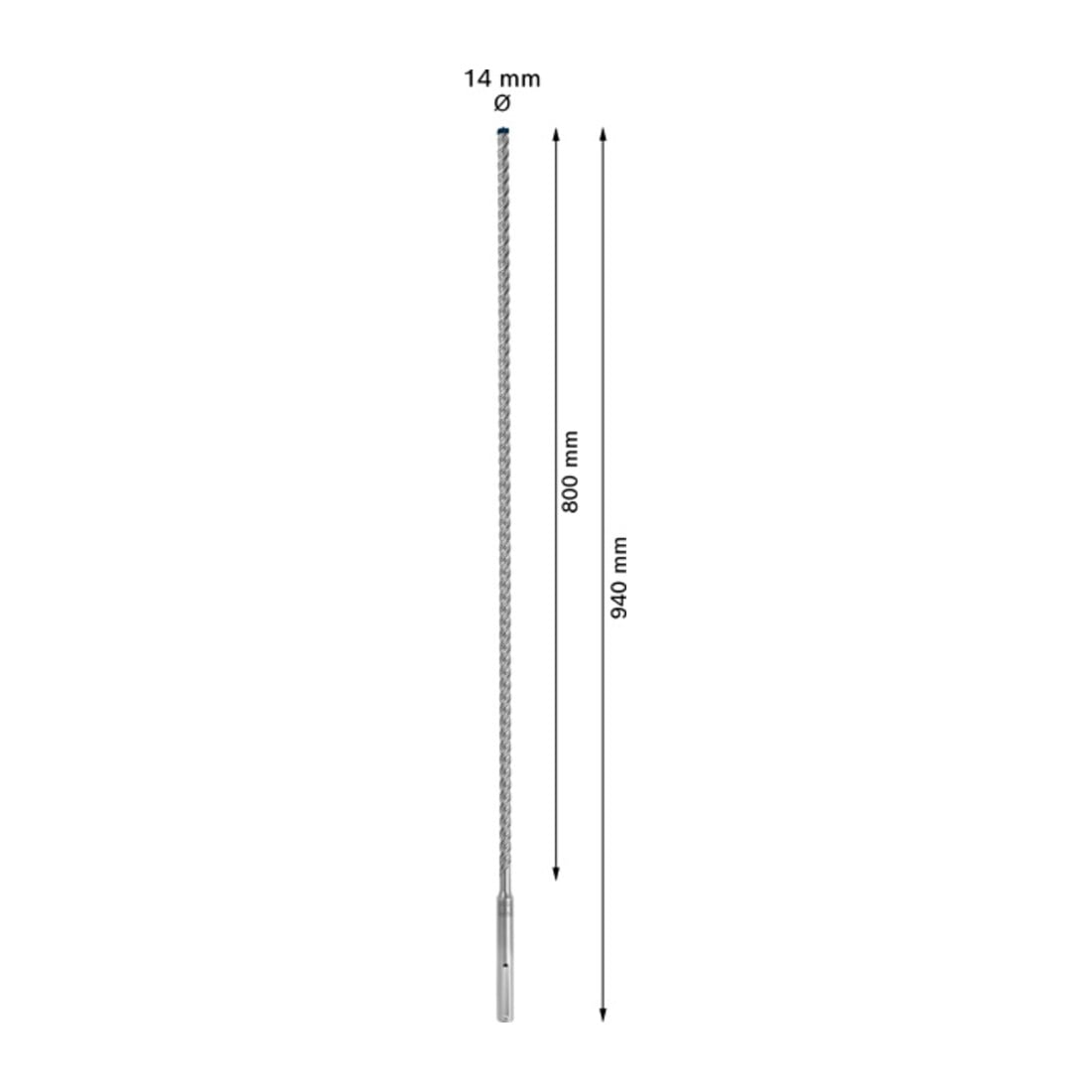 Marteau perforateur Bosch Expert SDS max-8X, 14 x 800 x 940 mm
