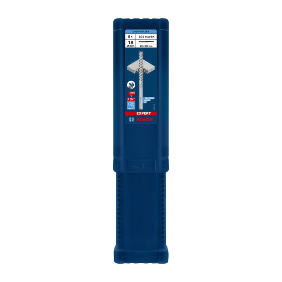 Marteau perforateur Bosch Expert SDS max-8X, 18 x 200 x 340 mm