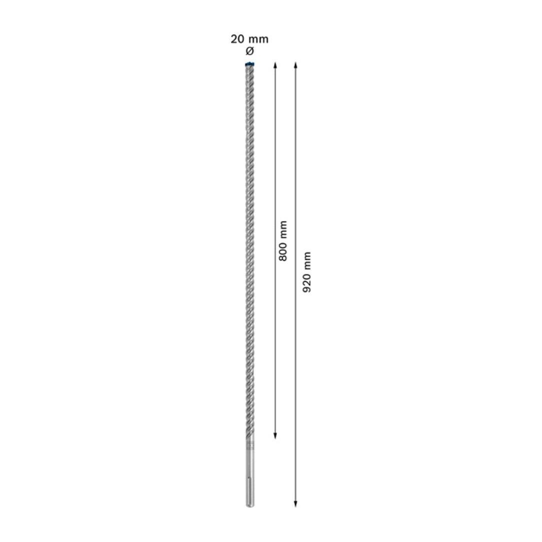 Marteau perforateur Bosch Expert SDS max-8X, 20 x 800 x 920 mm