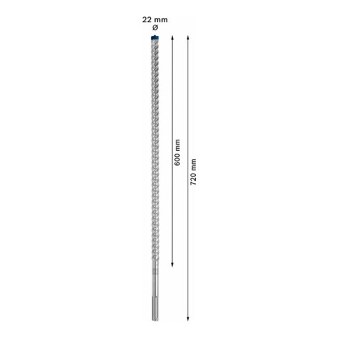 Marteau perforateur Bosch Expert SDS max-8X, 22 x 600 x 720 mm