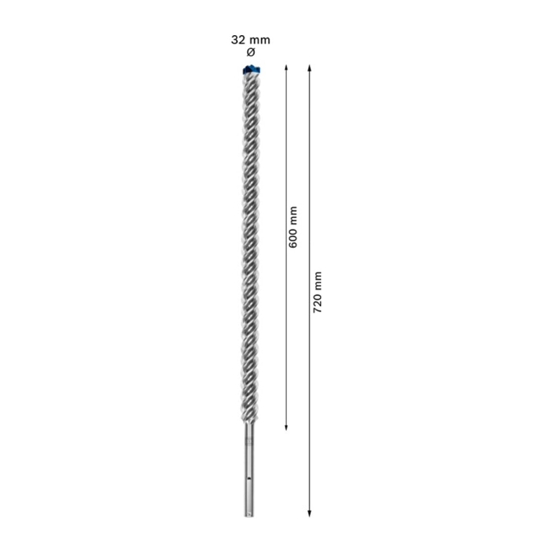 Marteau perforateur Bosch Expert SDS max-8X, 32 x 600 x 720 mm