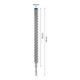 Marteau perforateur Bosch Expert SDS plus-7X, 28 x 400 x 450 mm-5