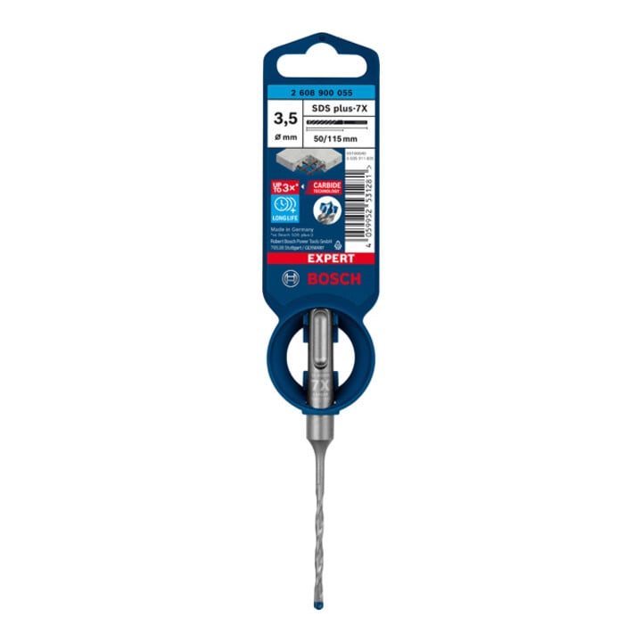 Marteau perforateur Bosch Expert SDS plus-7X, 3,5 x 50 x 115 mm