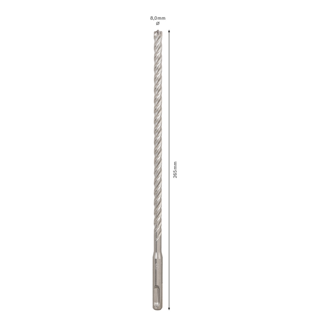 Marteau perforateur Bosch SDS-plus-7X, 8 x 200 x 265 mm