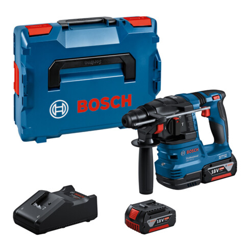 Marteau perforateur sans fil avec SDS plus GBH 18V-22 Bosch, 2 x batterie GBA 18V 4.0Ah, L-BOXX