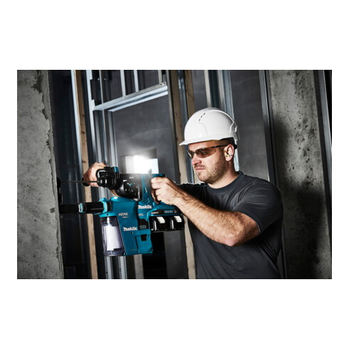 Marteau perforateur sans fil Makita pour SDS-PLUS 2x18 V dans MAKPAC