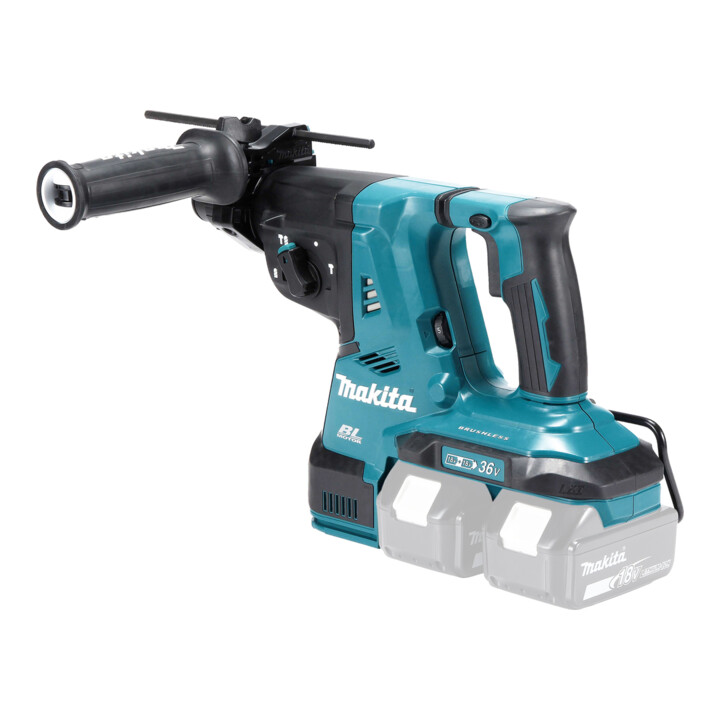 Marteau perforateur sans fil Makita pour SDS-PLUS 2x18 V dans MAKPAC