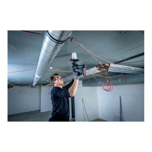 Marteau perforateur sans fil Metabo BH 18 LTX BL 16 18V avec batteries et chargeur, dans metaBOX 145 L