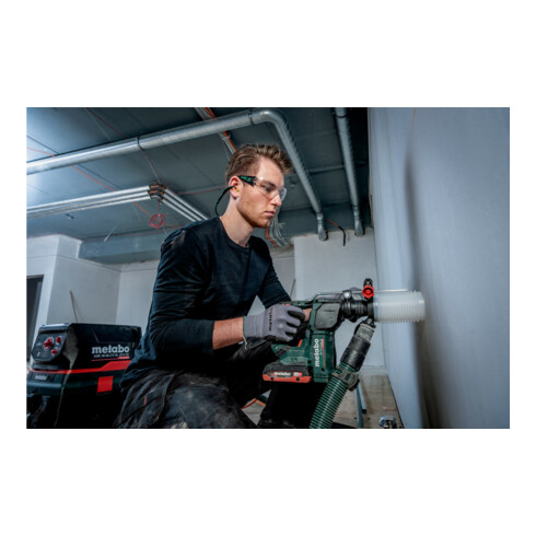 Marteau perforateur sans fil Metabo BH 18 LTX BL 16 18V avec batteries et chargeur, dans metaBOX 145 L