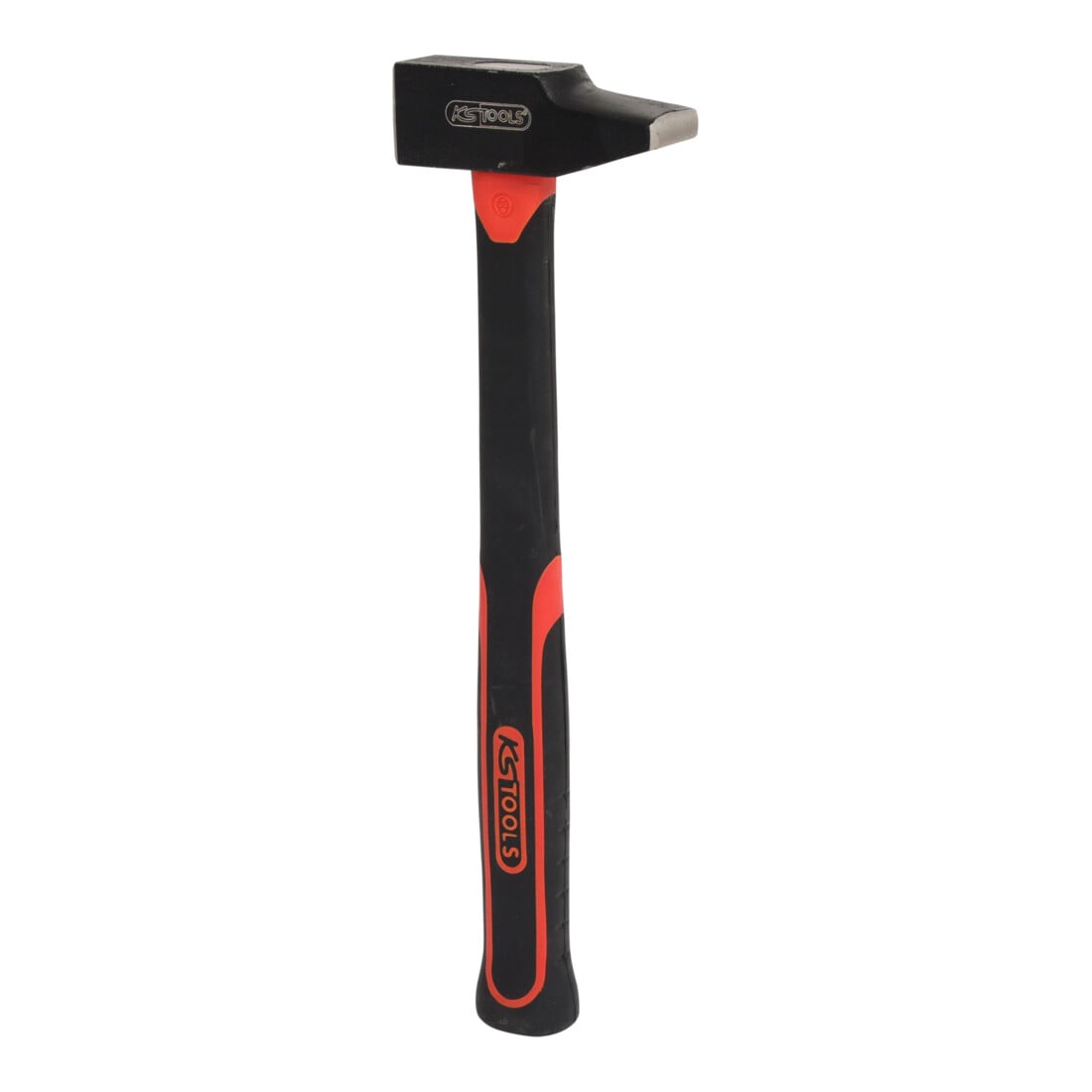 Marteau de serrurier KS Tools, manche en fibre de verre, forme française