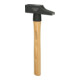Marteau de charpentier KS Tools, manche en frêne, forme française-3