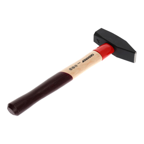 Marteau rivoir Rotband-Plus 1000 g L. de manche 360 mm Hickory avec goupille de