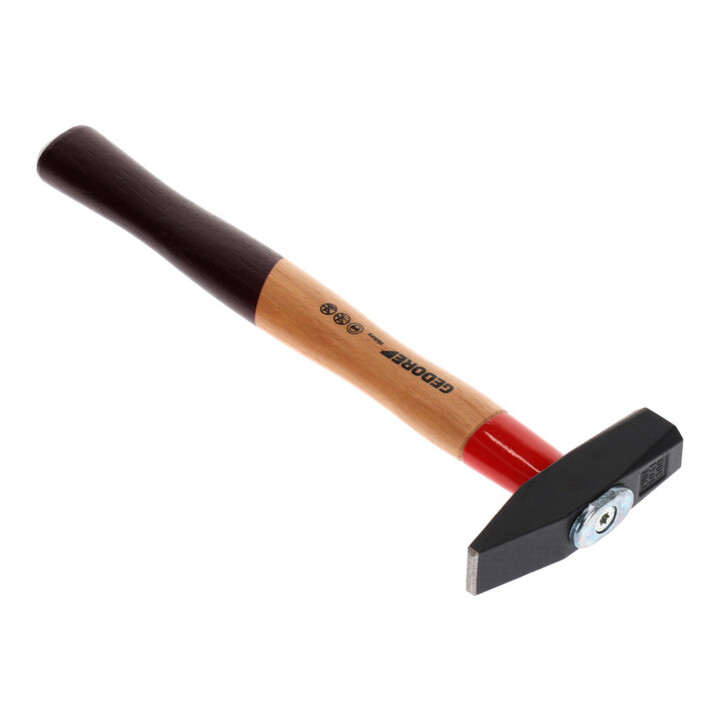 Marteau rivoir Rotband-Plus 300 g L. de manche 300 mm Hickory avec goupille de p