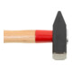 Marteau rivoir Rotband-Plus 800 g L. de manche 350 mm Hickory avec goupille de p
