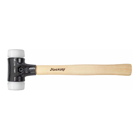 Martello Wiha a faccia morbida Sicurezza molto dura/molto dura con manico in legno di hickory, testa rotonda