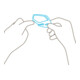 MARTOR Couteau de sécurité SECUMAX CARDYCUT, 100 pcs, réf. 00746922.16-4