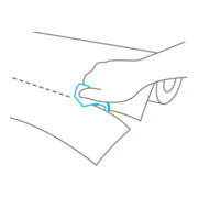 MARTOR Couteau de sécurité SECUMAX POLYCUT, lot de 10, réf. 08500022.12-4