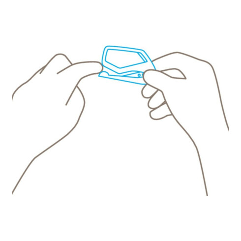 MARTOR Couteau de sécurité SECUMAX TRENNEX, 100 pcs, réf. 06200022.16