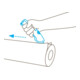 Martor Couteau de sécurité Secupro 625 avec lame trapézoïdale n°160099-5