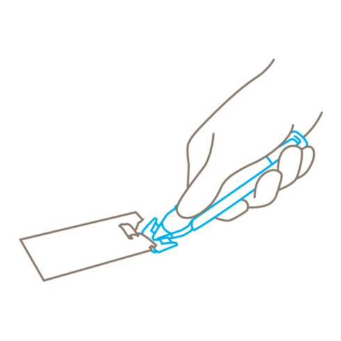 MARTOR Jeu de cutters de sécurité SECUMAX 150 10 pièces 10