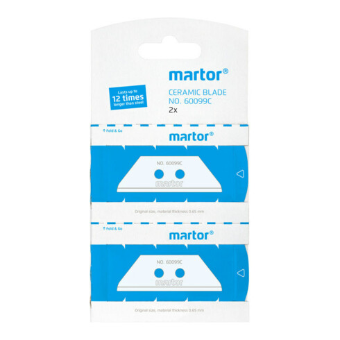 Martor Jeu de lames de rechange, Nombre: 2C