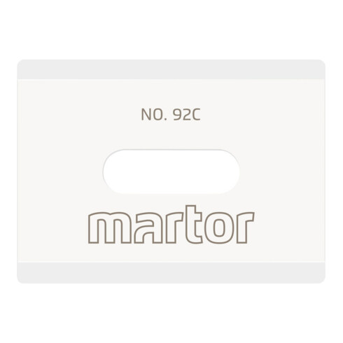 Martor Keramikklinge, Nr. 92C, 2  Stück auf Sb-Karte