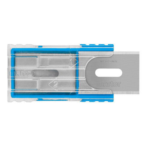Martor Lame de couteau pour MARTego et Merak inox Pack de 10 pièces