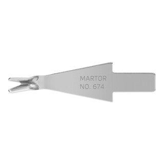 MARTOR Lame de découpe par 10 pcs Nr.674.50