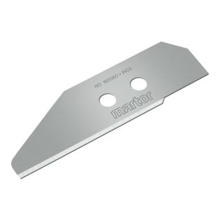 Martor Lame spéciale arrondie Pack de 5 pièces 160060 inoxydable