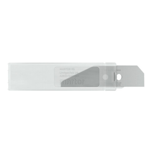 Martor Lame spéciale arrondie Pack de 5 pièces 160060 inoxydable